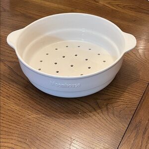 Bloomhouse Ceramic 6 qt Steamer Basket